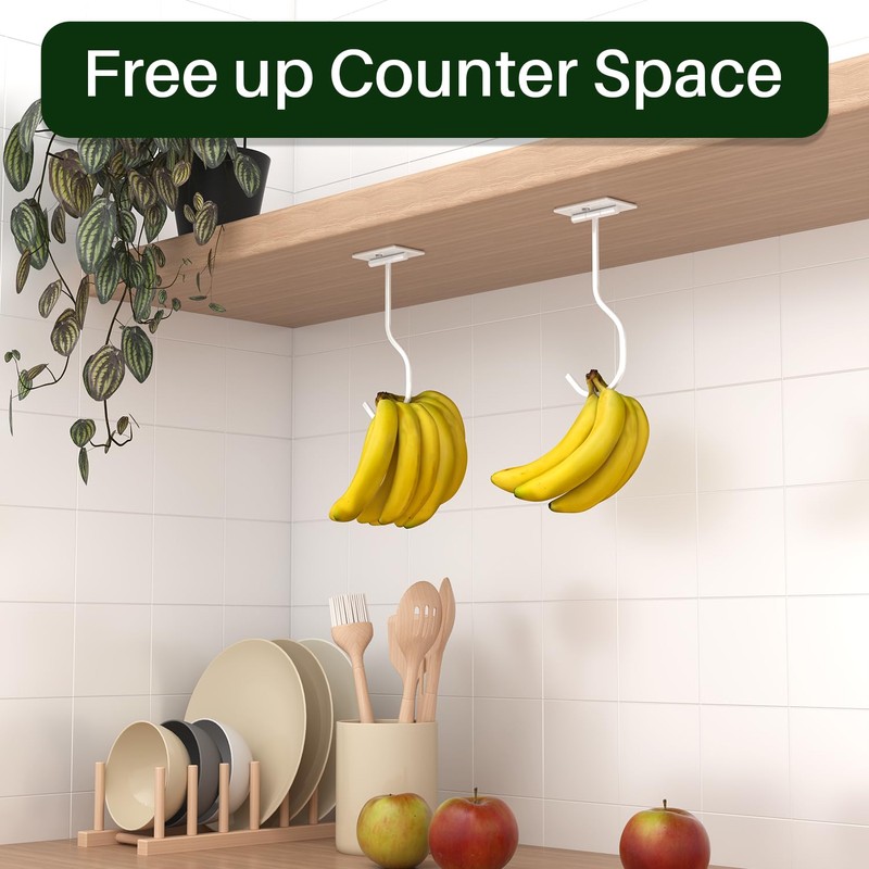 bussdis White Folding-Banana-Hook