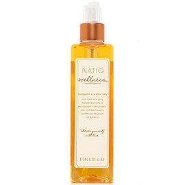 Natio Wellness Shower and Bath Gel, 275ml