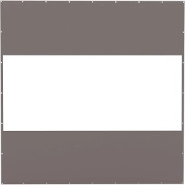 18 oz Heavy Duty Outdoor Clear Panel Curtain Waterproof PVC Polyester Weather Resistant Tearproof for Patios and GazebosColor: as Pic Color