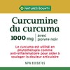 Nature's Bounty Turmeric Curcumin 1000mg Plus Black Pepper, 90 Capsules