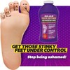 Silka Odor Fighting Foot Powder & Shoe Deodorizer Talc &