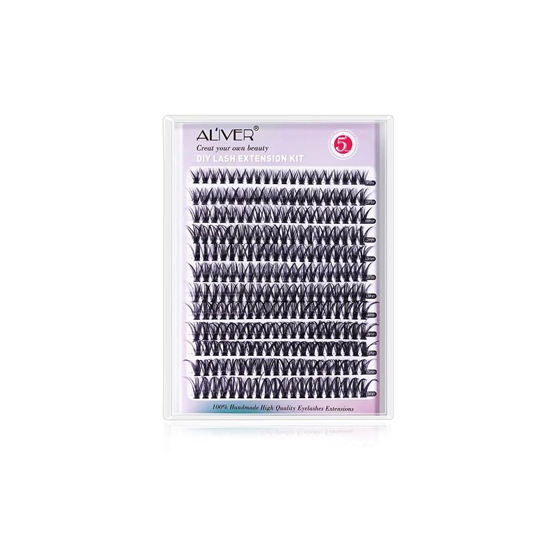 Lash Clusters DIY Eyelash Extensions, 72 Pcs Individual Lashes Cluster