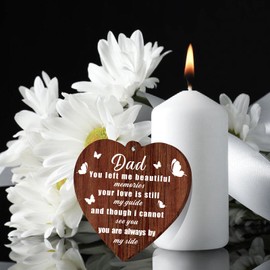 Heymagoo Sympathy Gift for Loss of Dad - Memorial Picture Frame for Loss of Father - In Memory of Loved One, Remembrance and Condolence Bereavement Gifts