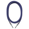 Providence LE501 Shielded Cable 1m S/S Plug (Straight/Straight) Blue