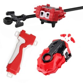 MUSTYBELT Bey Battling Top Burst Gyros Toy Set Toy Gift for Children Boys Ages 6 8 10 12+ Combat Battling Game 10 Burst Spinning Tops 3 Two Way Launchers Grip Starter