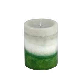 3 x 4 Inch Lyr Holiday Fores Scented Pillar Candle