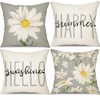 BAOKU Cushion Covers 45x45 cm Pillow Covers Spring Decorative Home