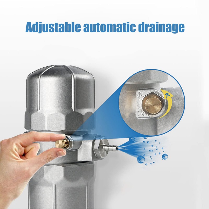 Jeffergarden Zero Gas Consumption Auto Drain Trap Water Pneumatic Screw