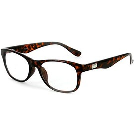 Aloha Eyewear Wall Street Professional Series Square Reading Glasses with Rounded Lenses for Men (Tortoise +1.75)