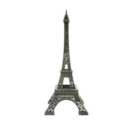 Allgala 10" Eiffel Tower Statue Decor Alloy Metal, Bronze