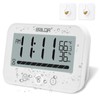 Waterproof Bathroom Wall Hanging Clock and Timer, Large Digital Shower