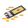 M.2 Module to USB 3.0 Adapter Professional M.2 to USB