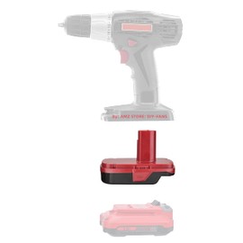 LQ-18RY 1x Adapter for Craftsman V20 New 20v (Not Old 20v) Slider Lithium Batteries to 19.2v C3 Old Style Cordless Tools- Adapter Only