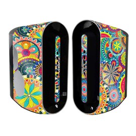 MightySkins Glossy Glitter Skin Compatible with Alienware Aurora R11 Gaming Desktop - Flower Wheels | Protective, Durable High-Gloss Glitter Finish | Easy to Apply and Change Styles | Made in The USA