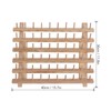 60 Spools Wooden Thread Rack DIY Easy Storage Safe Eco