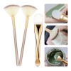 3pz Brochas Faciales Silicona Para Mascarillas Y Limpiadores