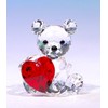 Crystal World "Heart Bear