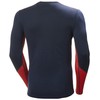 Helly Hansen Men's Lifa Merino Midweight Crew Shirt, Navy, L