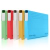 Railex Pocket Folder Foolscap Document Wallets - Assorted Folders for