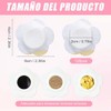Parches Autoadhesivos de Aceite de Ricino para Ombligo, 120PCS Autoadhesivo