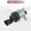 X AUTOHAUX Fuel Pressure Regulator Valve Black Silver Tone Fit