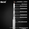 Germany B.e.s.t Coaxial Cable 15 m SAT Cable | 4K