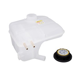 LuluViolen Coolant Overflow Reservoir Tank Compatible with Ford 2000–2004 Focus L4 2.0L, 2000–2004 Focus L4 2.0L, 2010–2013 Transit Connect L4 2.0L, Engine Expansion Bottle, Replace # 98AB-8K218-AK