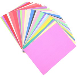 DOITOOL 60 Sheets Colored Cardstock Paper DIY Crafting Origami Paper for Safe and Art Supplies for Home Decoration and Creative Projects