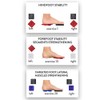 Ankle Foot Exerciser™ Workout Posters for Home - Strength Training
