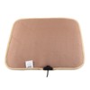 Square Car Seat Heating Pad With Plush Cover 12V Car