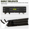NattyDot Garage Tool Organizer Wall Mount 49.5inch with 9 Hooks