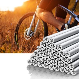 Black Diary 36 Piece Bicycle Spoke Reflector, 360° Visible Bicycle Spoke Reflector, Waterproof Warning Spoke Light Cover for Night RidingFits all standard bicycles