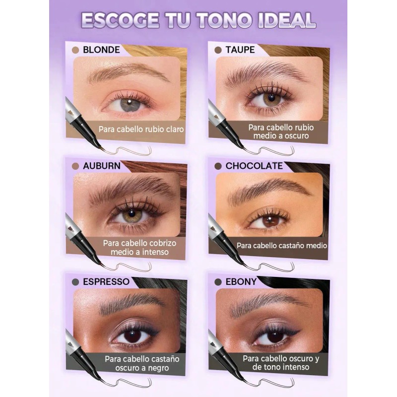 SHEGLAM Real Flow Lápiz Laminador de Cejas - Espresso