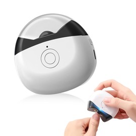 Electric Nail Clipper, Automatic Nail Clipper, Electric Nail Sharpener, Electric Nail Sharpener, LED Light, 2 Speeds, Dual Use Nail Clippers, Type-C Charging, Ultra Lightweight, Cute, Easy to Operate,