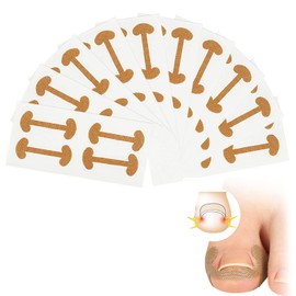 Pack of 40 Toenail Correction Patches, Ingrown Toenails, Nail Correction Clip, Patch Toenail, Toenail Plaster for Treating Ingrown Toenail