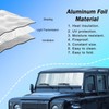 Windshield Sun Shade for Land Rover Defender 90 110 130