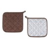 Joyhalo 4 Pack Pot Holders for Kitchen,Cotton Oven Holder with
