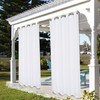 BONZER Outdoor Curtains for Patio Waterproof, Premium Thick Privacy Weatherproof