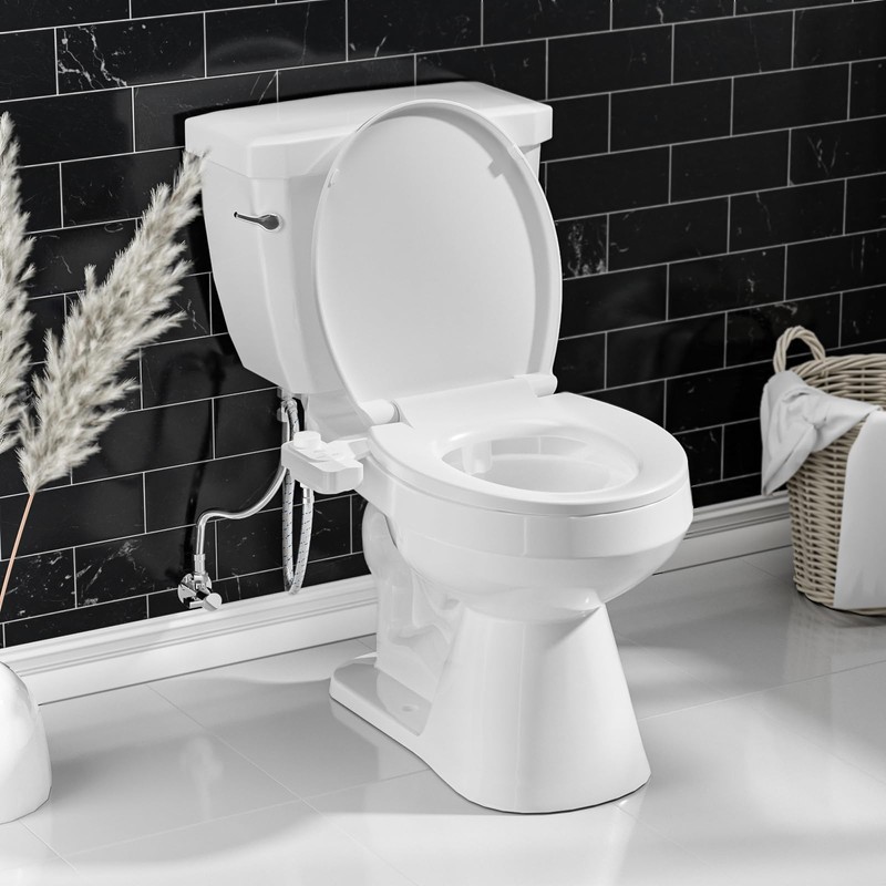 SAMODRA Non-Electric Bidet - Self Cleaning Dual Nozzle (Frontal and