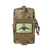 Funny Double Shot Killer Morale Patch with Hook and Loop
