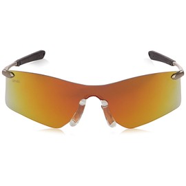 Rubicon Medallion Safety Glasses With Metal Frame, Fire Lens, Carrying Case And Retainer Cord, 1 each