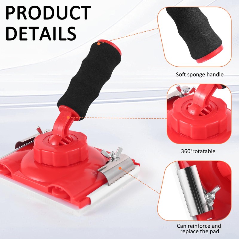 IAOVAW Paint Edge Trimmer with 78-Inch Extension Pole | Adjustable