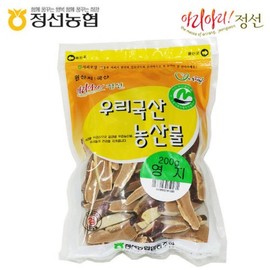 Jeongseon Nonghyup 정선농협 5일장 약선재료 영지버섯 200g(1봉) Jeongseon Agricultural Cooperative 5-Day Market Medicinal Ingredient Reishi Mushroom 200g (1 Pack)