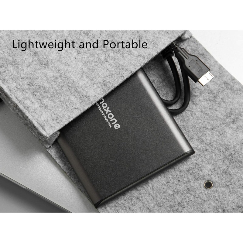 Maxone 1TB Ultra Slim Portable External Hard Drive HDD USB