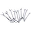 10PCS Mini Combination Wrench Set Steel Inch Open End Small