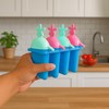 Ice Lolly Moulds, Healthy Refreshing Fruit Treat Maker with Sticks