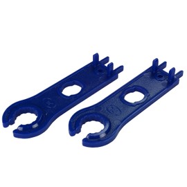 Temco 2 PV Solar Panel Connector Spanner Pair Wrench Disconnect Tool Set