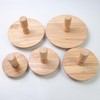 1X Pottery Molds 6.5'' Plaster Wood Pottery Tools with Handle