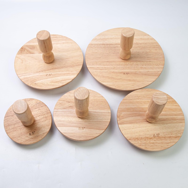 1X Pottery Molds 6.5'' Plaster Wood Pottery Tools with Handle