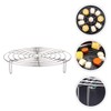 Cabilock Round Steamer Steamer Stainless Steel Cookware Steamer Rack Stand